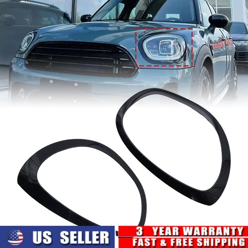 Black headlight bezel set for - bezel,
