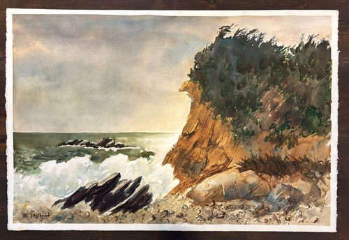 Original coastal cliff - original,