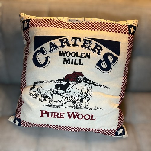 Vtg carter woolen mill - woolen,