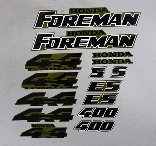 Foreman 400 450 decals 14pc - foreman,