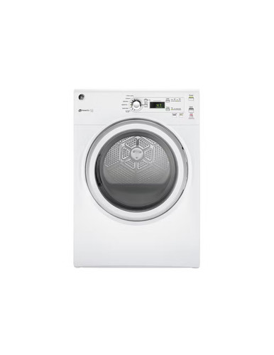 White electric dryer - ge,