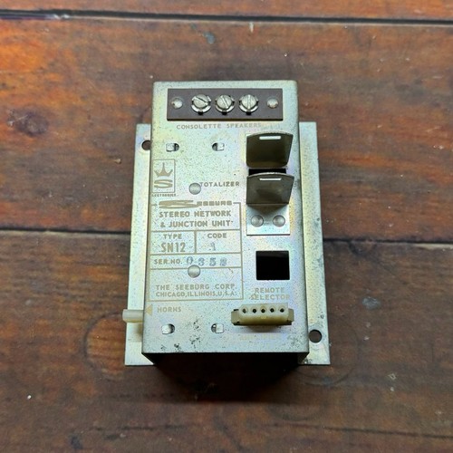Seeburg sn12 stereo network - seeburg,