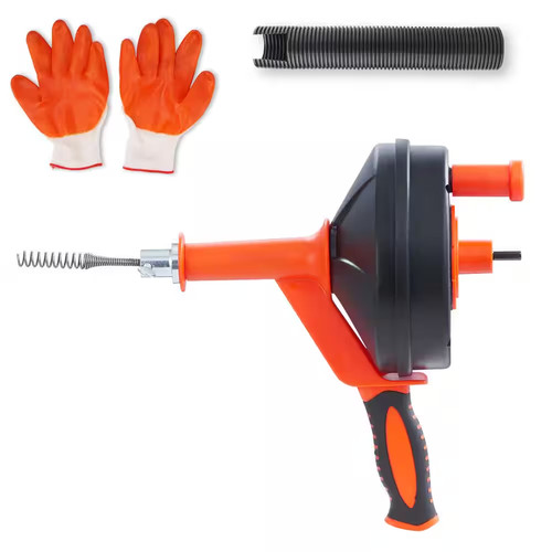 Drain auger plumbing - auger, ft.