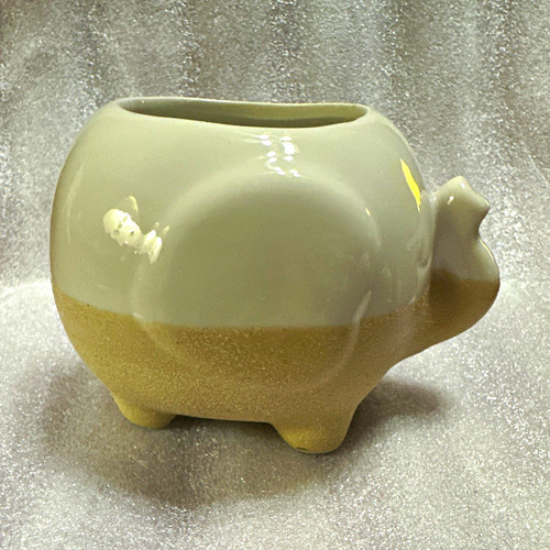 Ceramic elephant shaped - elephant,