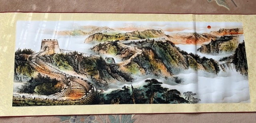 Chinese embroidery art - art, silk