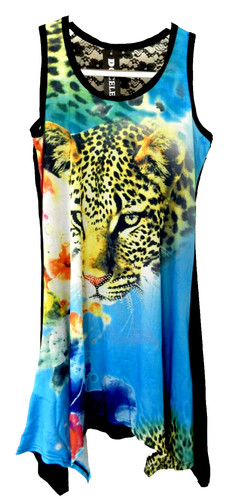 Docele fashion dress - fashion, cheetah
