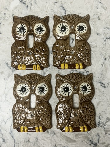 Vintage ceramic light switch - light,