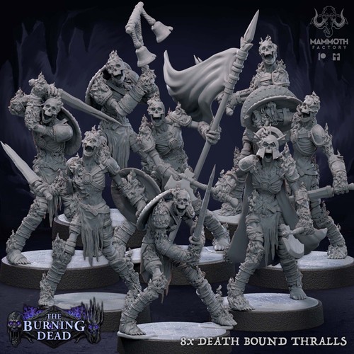 Death bound thralls - thralls, warband