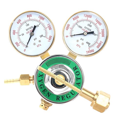 Oxygen regulator large - large, tank