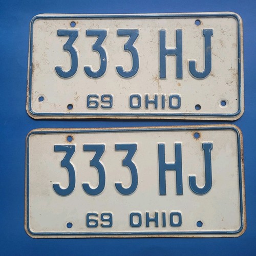 1969 ohio license - 1969,