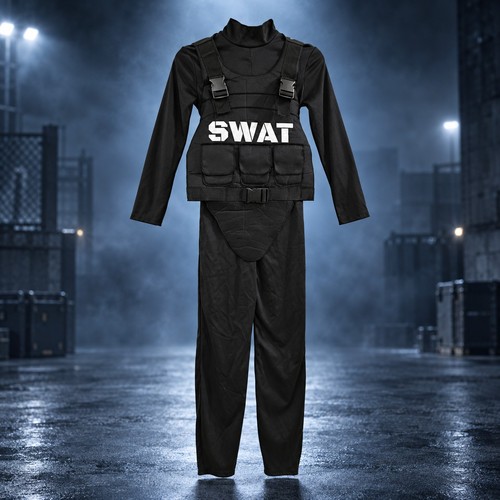Kids swat police costume - swat,