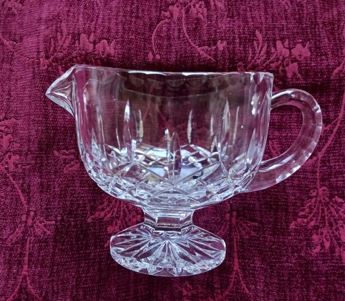 Crystal pedestal gravy sauce - crystal,