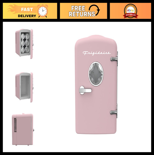 Mini portable retro fridge - mini,