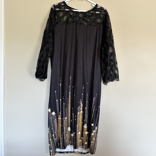 Evening party black lace - party,