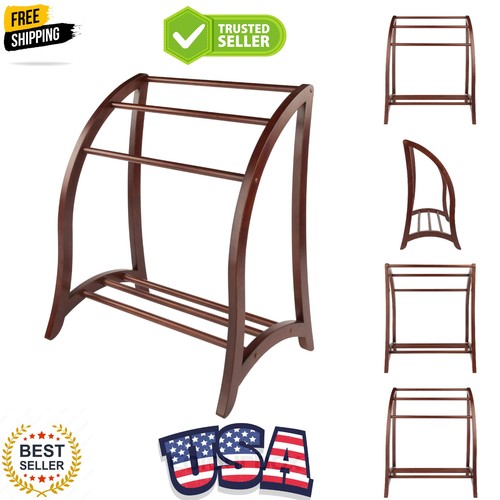 Wood quilt rack with - with, 3