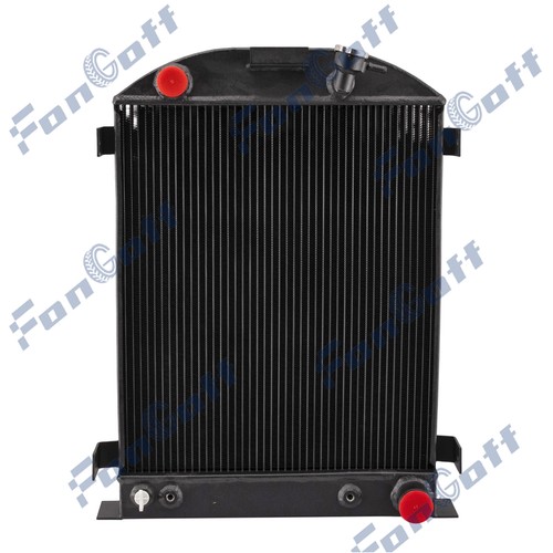 Row aluminum radiator - aluminum,