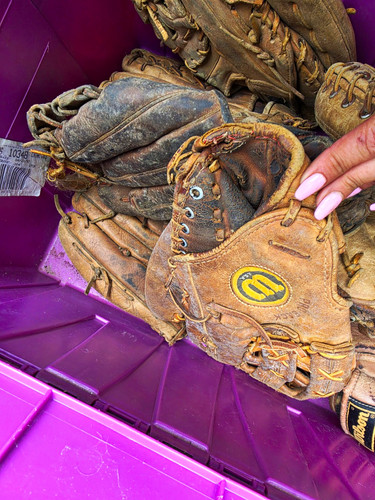 Wilson vintage baseball gloves - wilson,