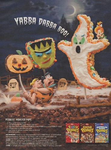 2005 post pebbles cereal - post,
