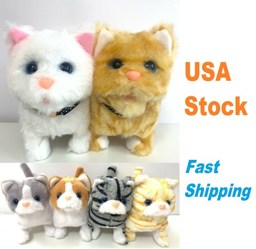Electronic plush cat kitty - electronic,