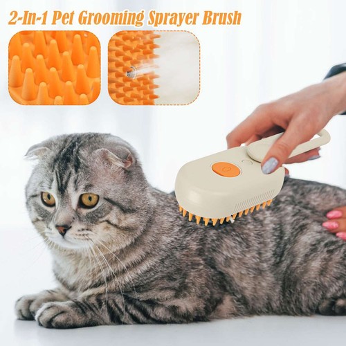 Cat dog steamy brush steam - dog,