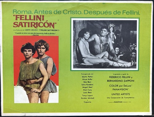 Fellini satyricon max - fellini-satyricon, born