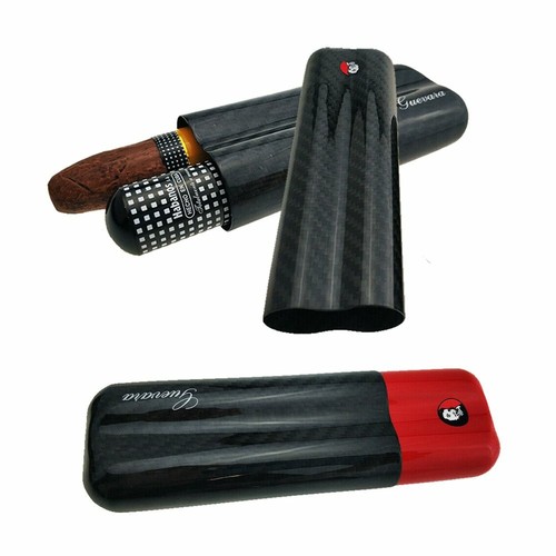 Carbon fiber cigar case - carbon,