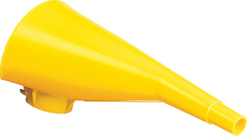 Yellow poly gas - gas, funnel