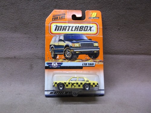 Matchbox 1999 yellow ford - #9,