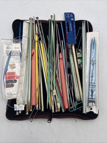 Huge vtg lot knitting - huge,