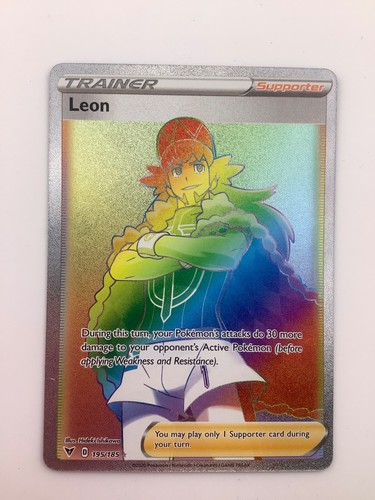 Pokémon tcg leon 195 185 - tcg,