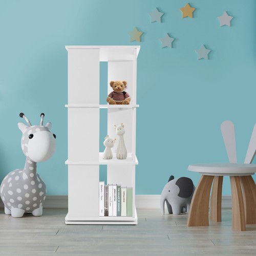 Shelf stackable revolving - 3-shelf,