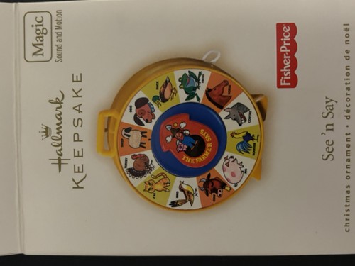 Hallmark keepsake see - hallmark, say