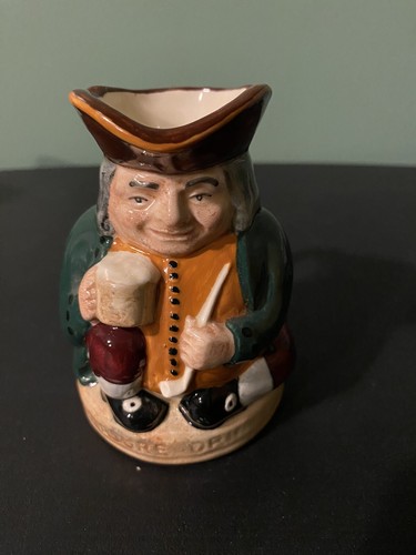 Vintage ceramic toby pitcher - ceramic,