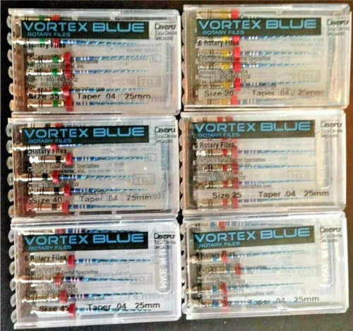 Vortex blue rotary files - pk,