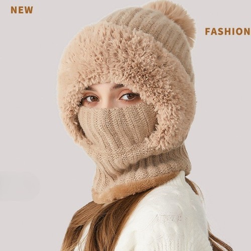 Womens knit beanie hat - knit,