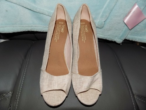 Toms stella wedge pale pink - toms,