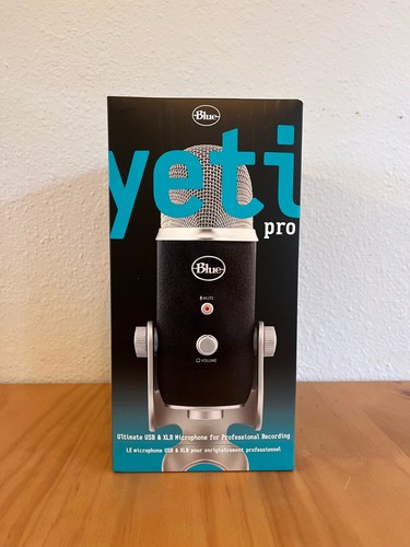 New factory sealed blue yeti - factory,