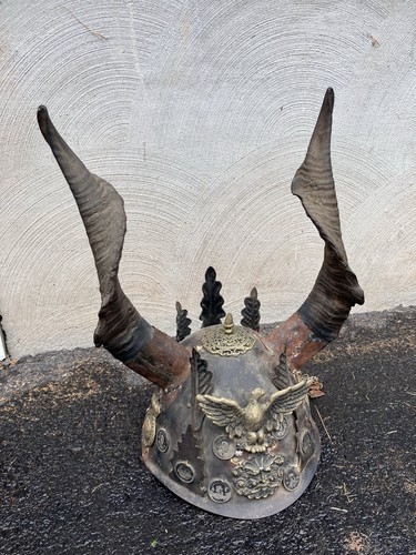 Antique vintage helmet - antique,