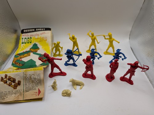 Vintage original lincoln logs - original,