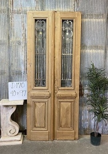 Antique french double doors - antique,