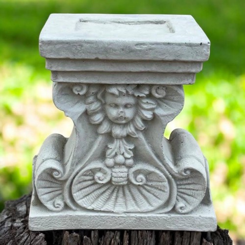 Concrete rock figure garden - concrete,