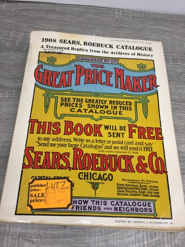 1908 sears roebuck catalogue - 1908,