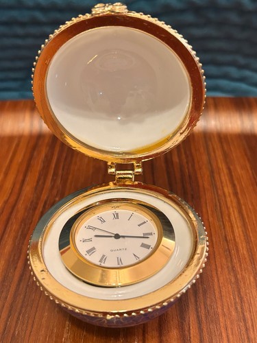 Vintage blue gold small - blue,