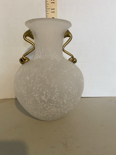 Handblown vintage frosted - handblown,