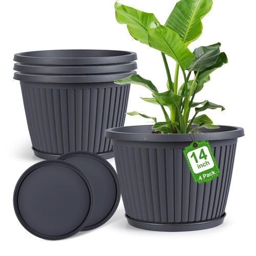 Large inch outdoor planters - outdoor,