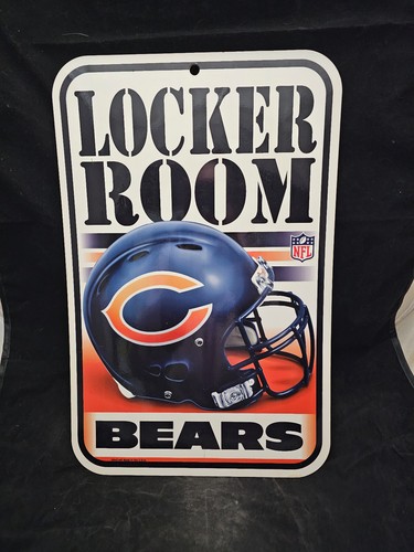 Chicago bears sign 12x18 - bears,