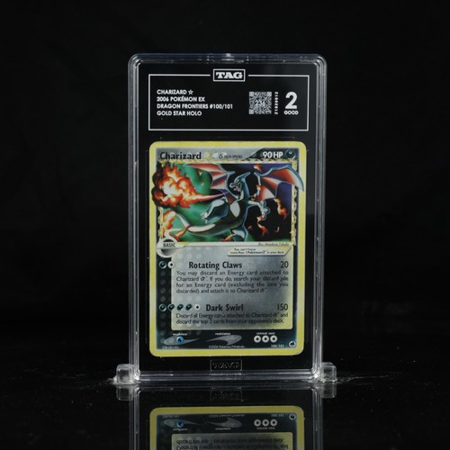 Tag graded 2006 charizard - tag,