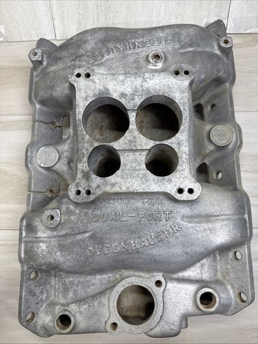 Offenhauser pontiac dual - offenhauser, dual-port