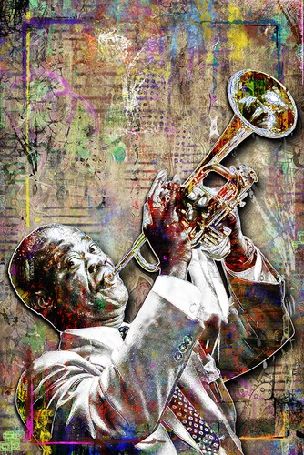 Louis armstrong poster - armstrong,