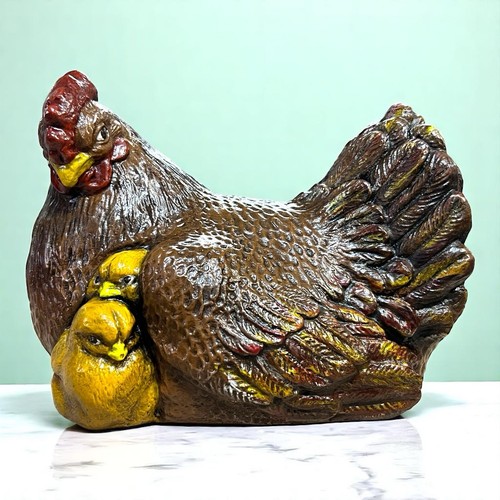 Vintage hen baby chicks - vintage,